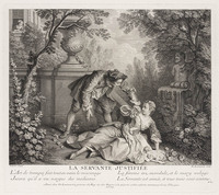 KG 12919
<br/>
De gerechtvaardigde bediende
<br/>
<em>Larmessin, Nicolas IV de (1684-1756)</em>